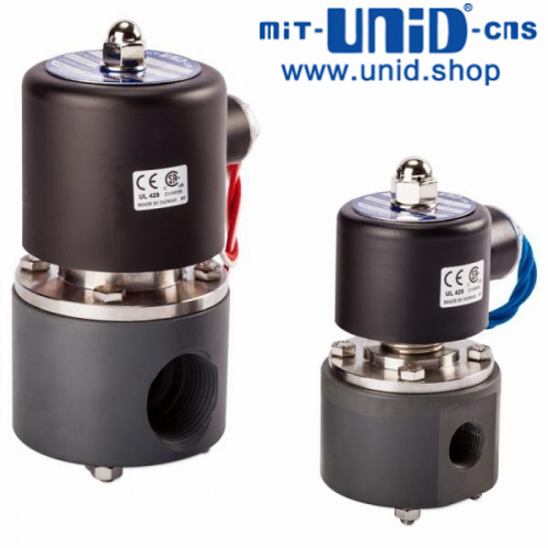 UDC-25电磁阀,耐强酸强碱腐蚀PVC电磁阀,UDC-25